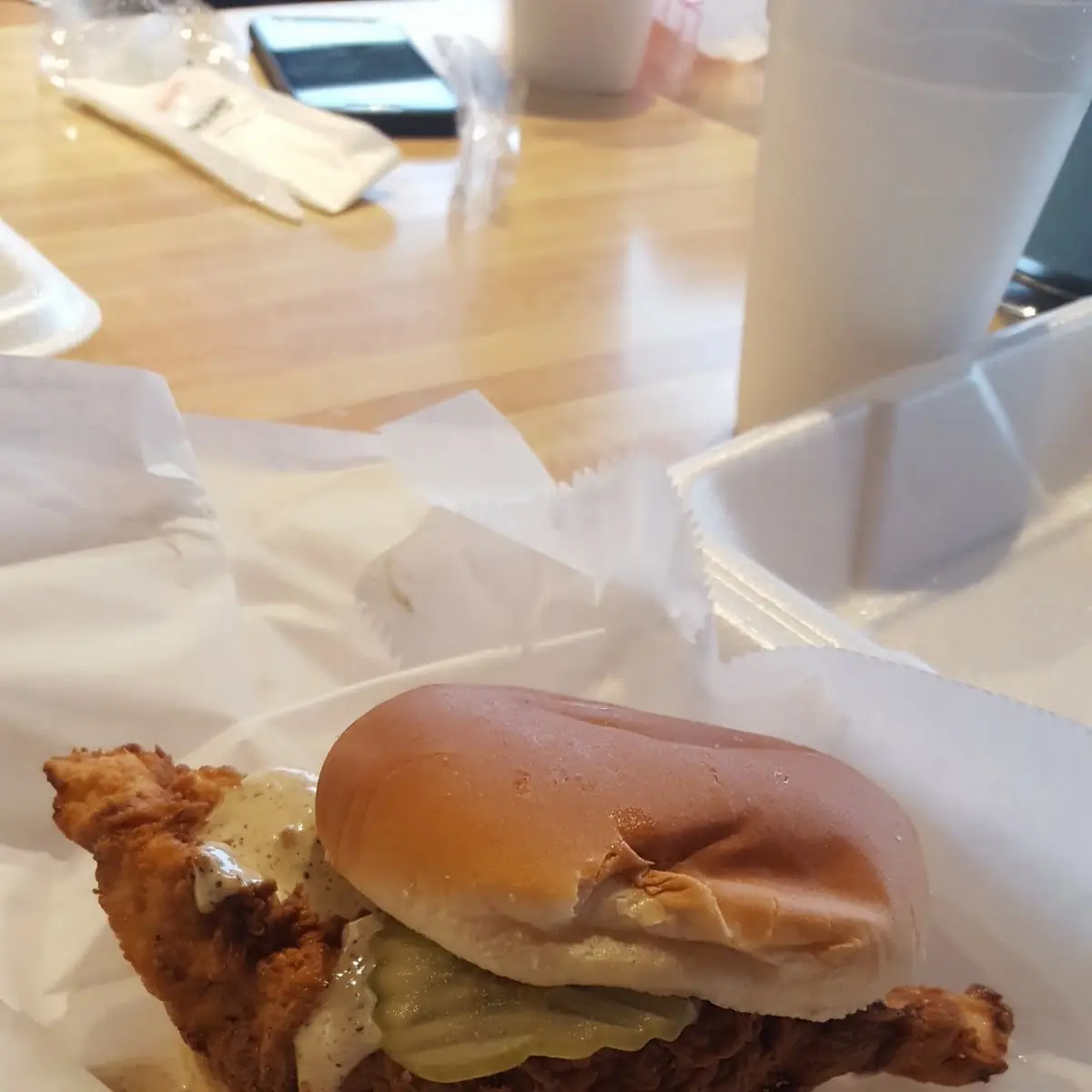 Sweet Tea Chicken Sandwich