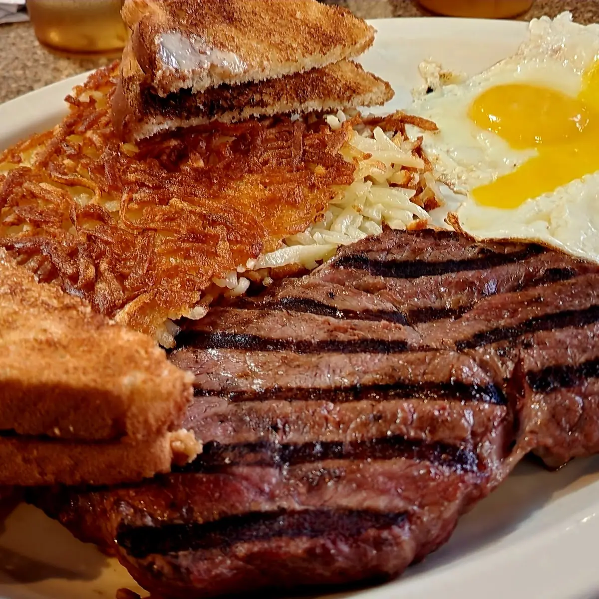 Chicken Fried Steak and Eggs