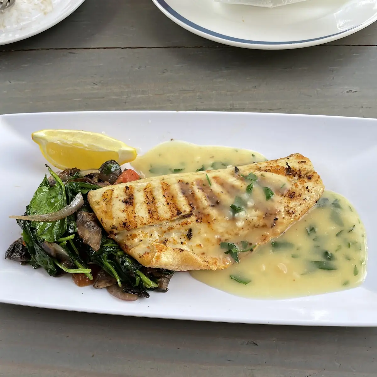 Pan-Seared Branzino