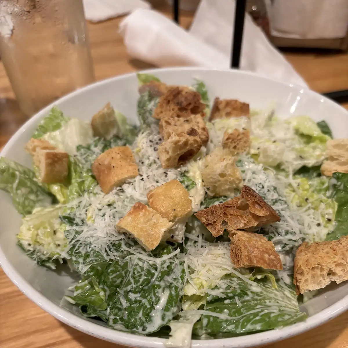 Caesar Salad - Served Dressing on Side