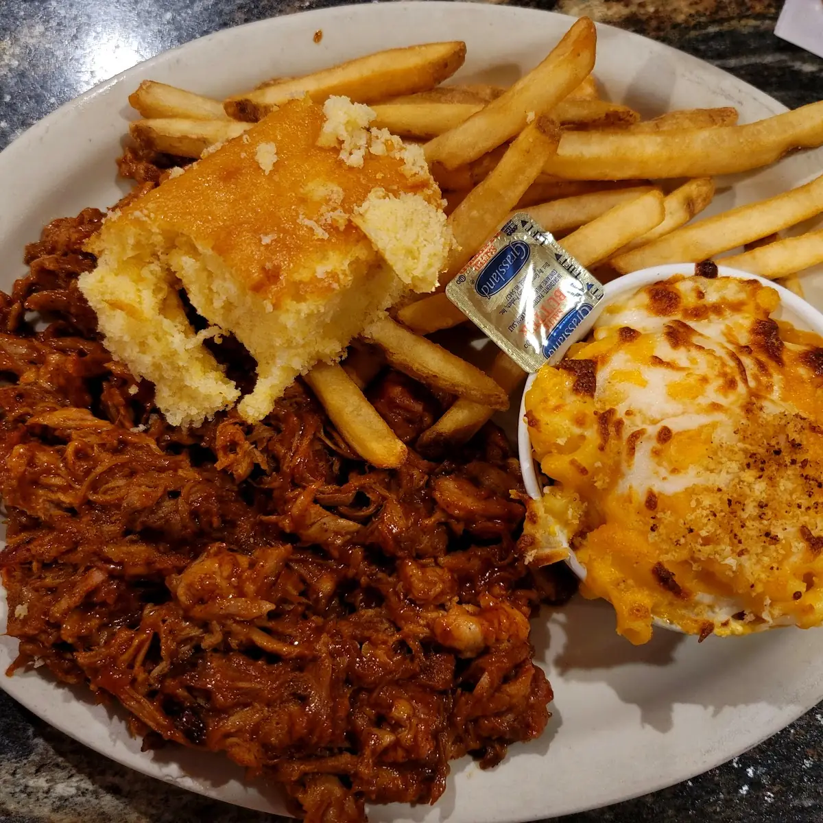 Mac & Cheese and Cornbread