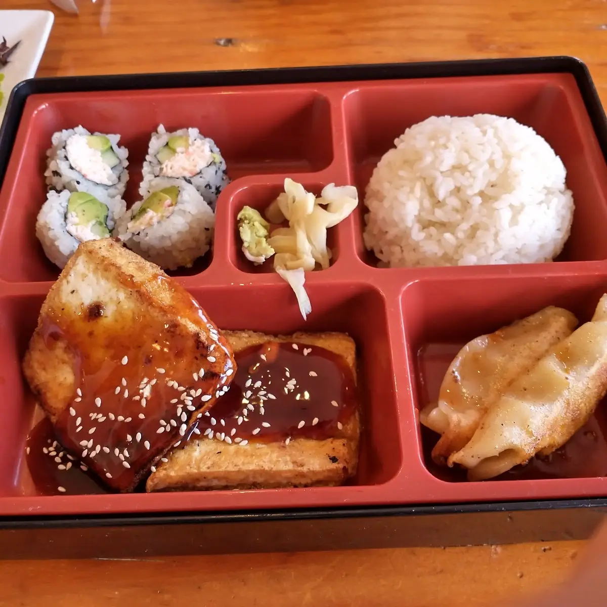 Salmon Bento Box