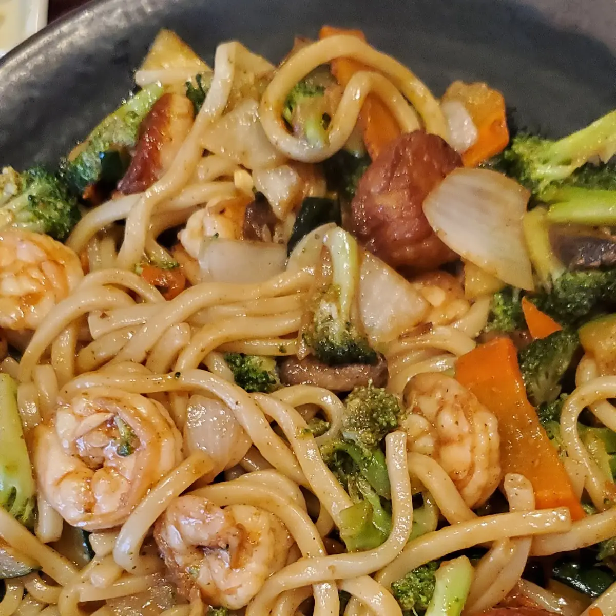 Shrimp and Scallops with Mixed Vegetables