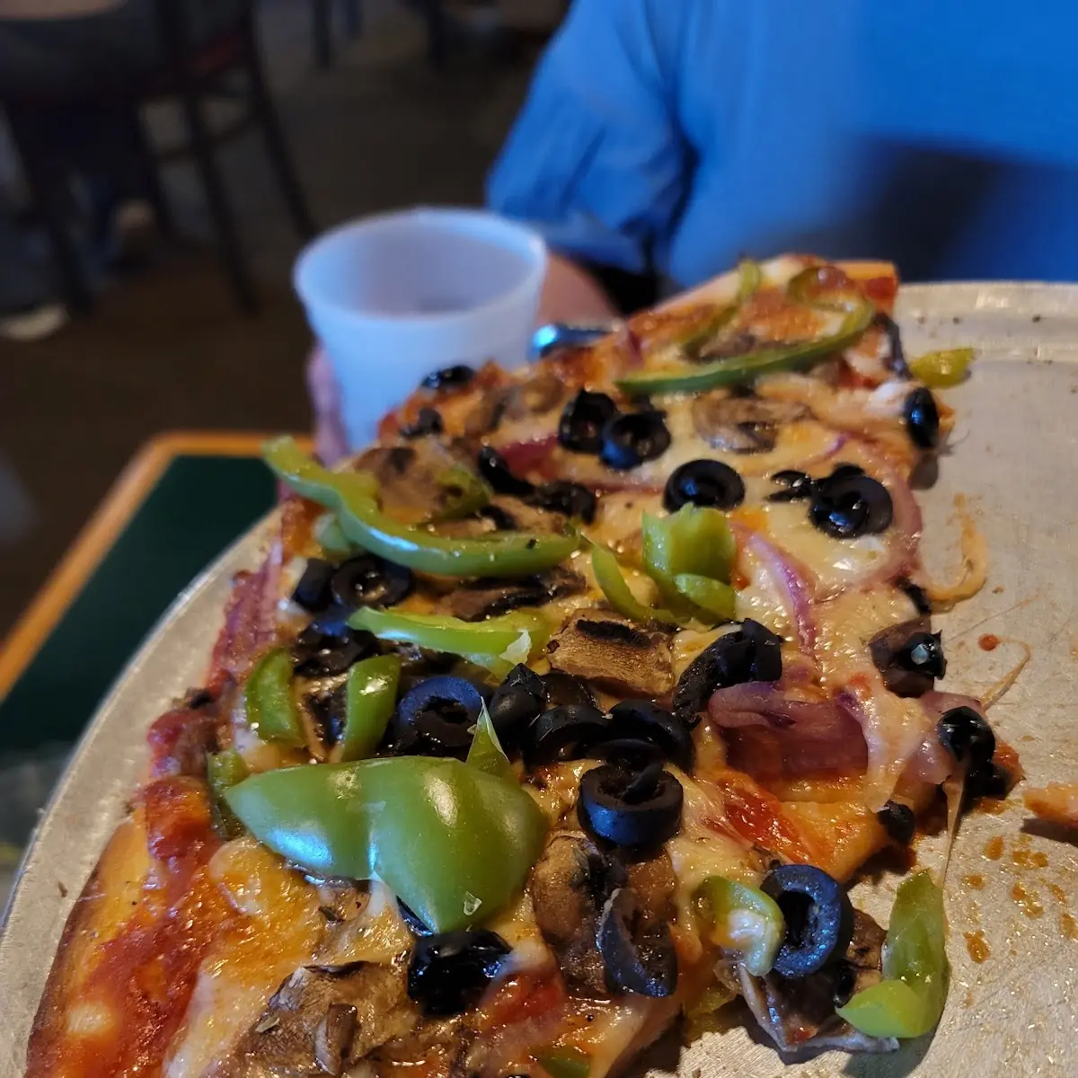 Slice of Veggie Pizza