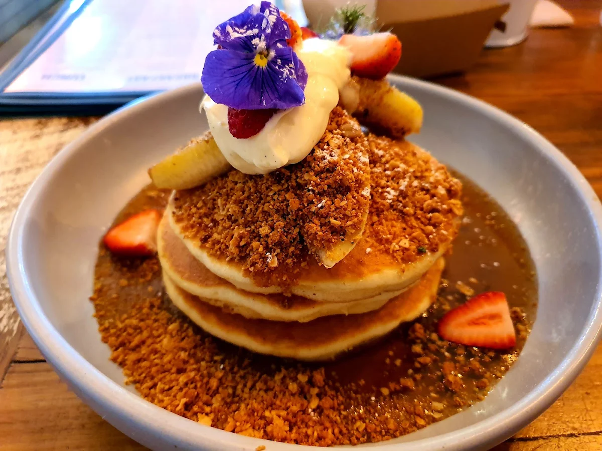 Banana Pancakes, Cafe Treeo