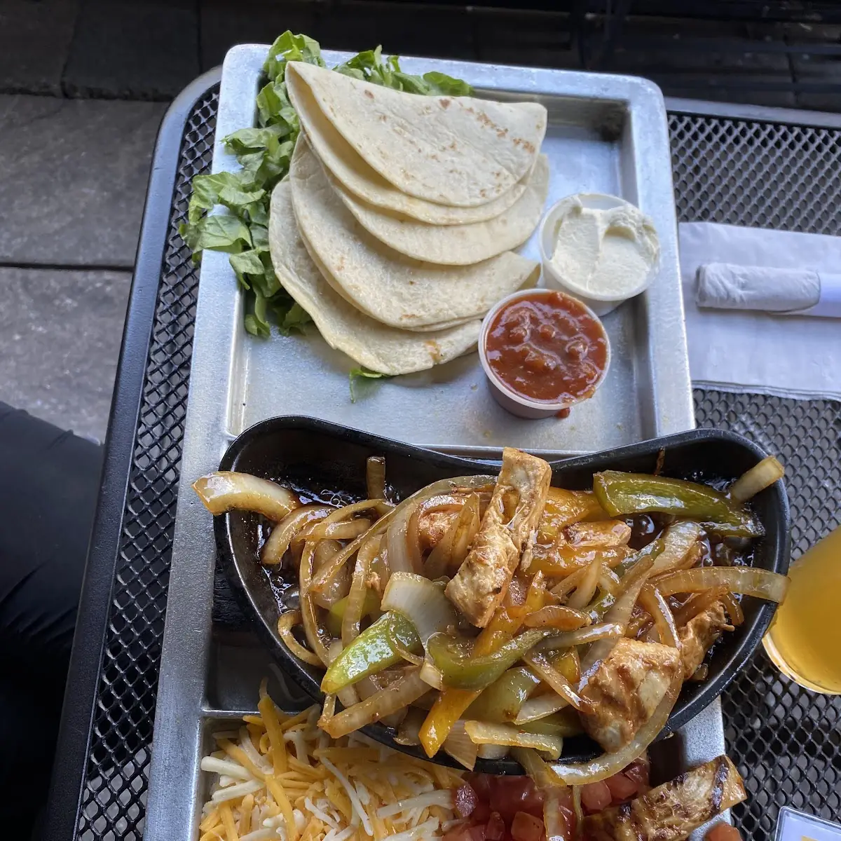 Sizzling Chicken Fajitas