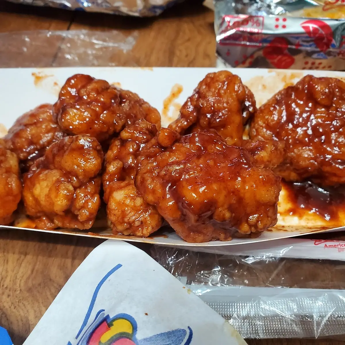Honey BBQ Wings