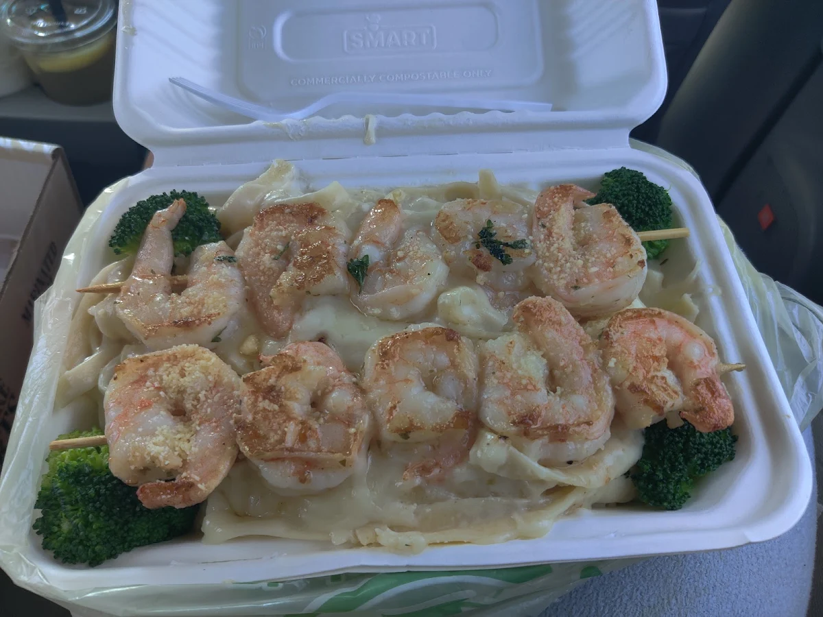 Shrimp Alfredo