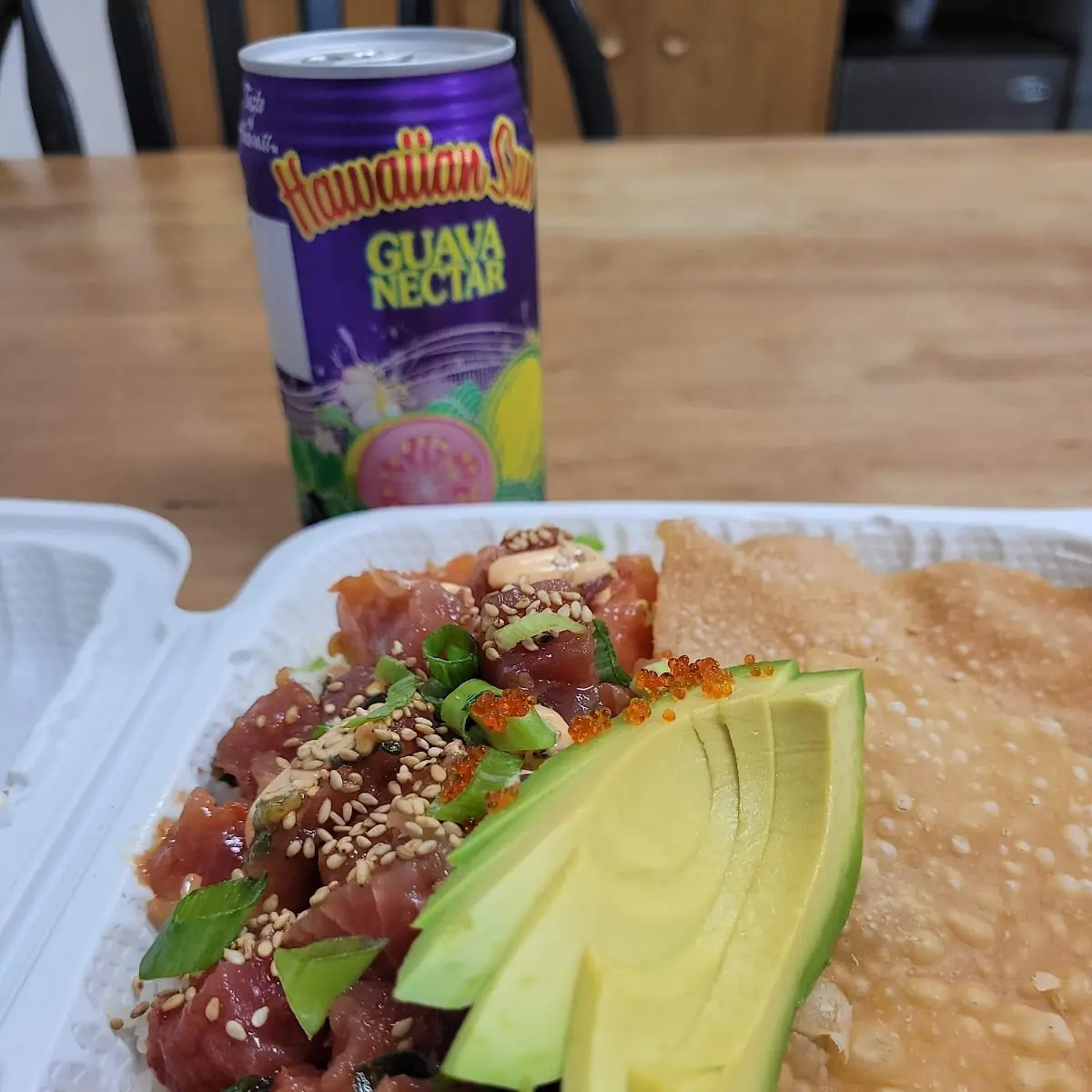 Rainbow Poke Bowl