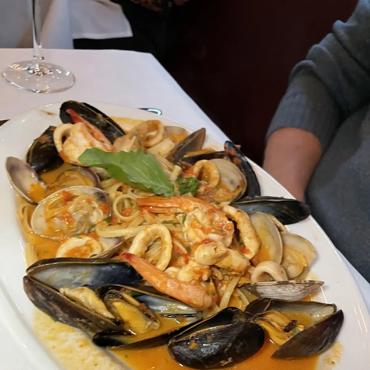 Seafood Linguine