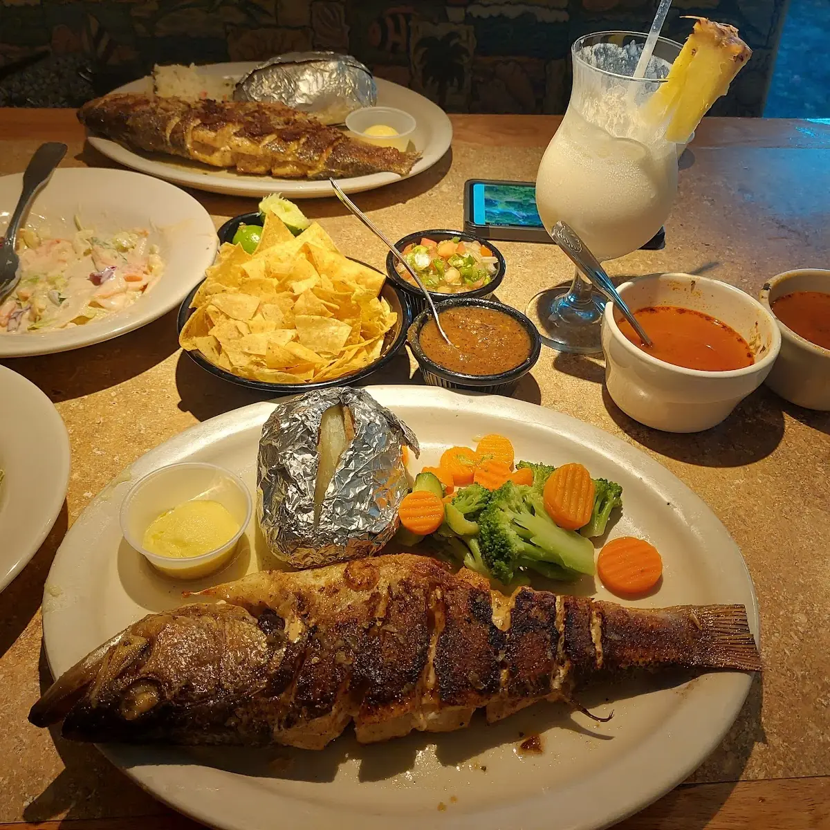 Grill Bass Fish
