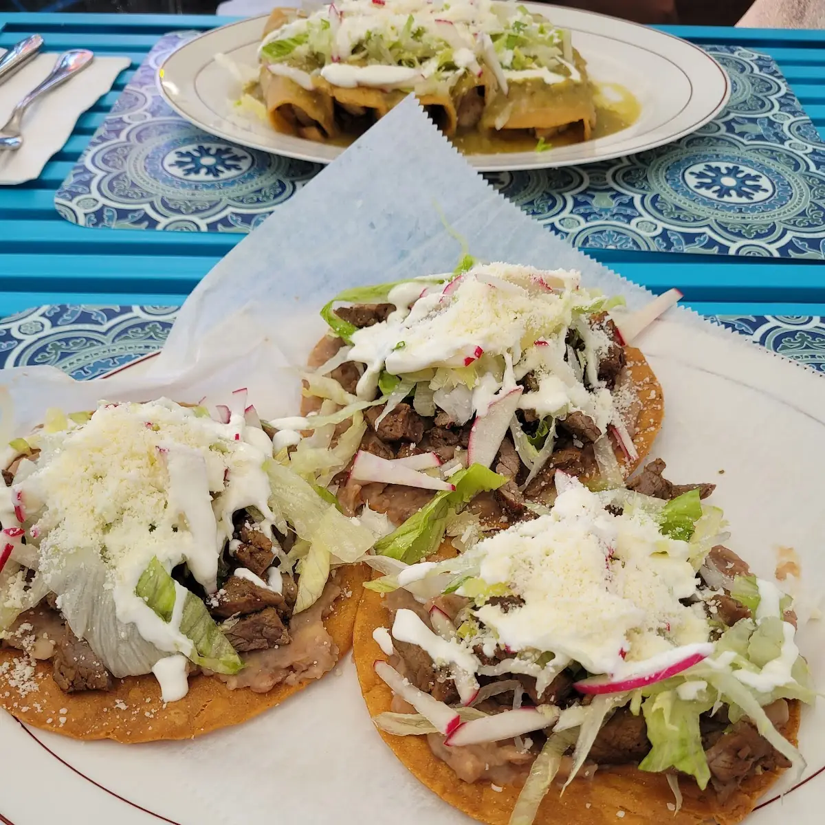 Beef Tostada