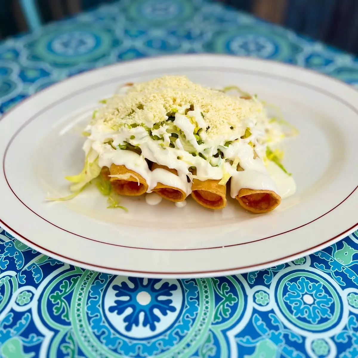 Crispy Chicken Tacos
