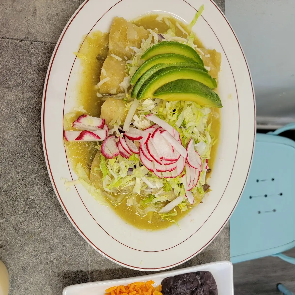 Enchiladas Verdes Con Pollo
