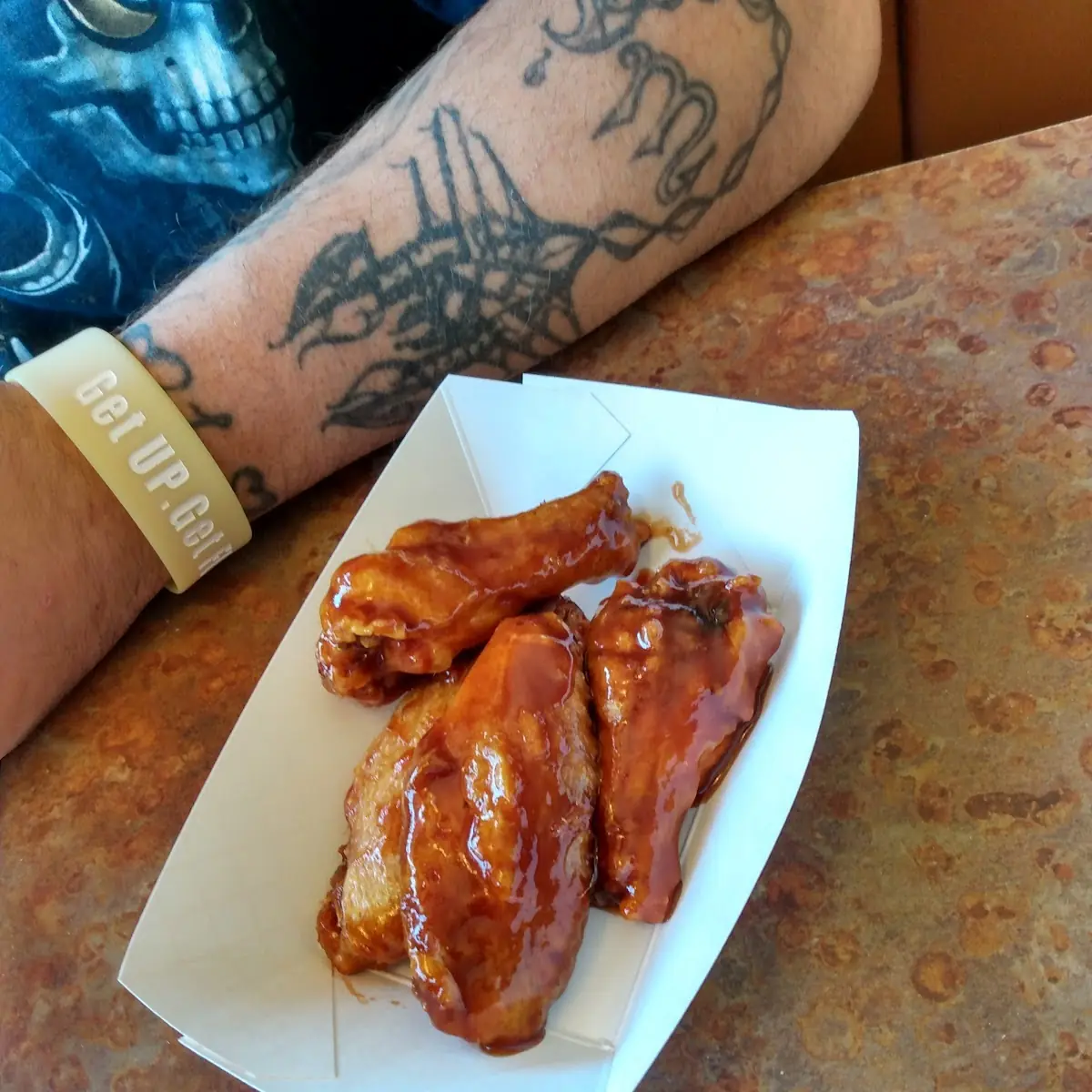 Hawaiian BBQ Wings