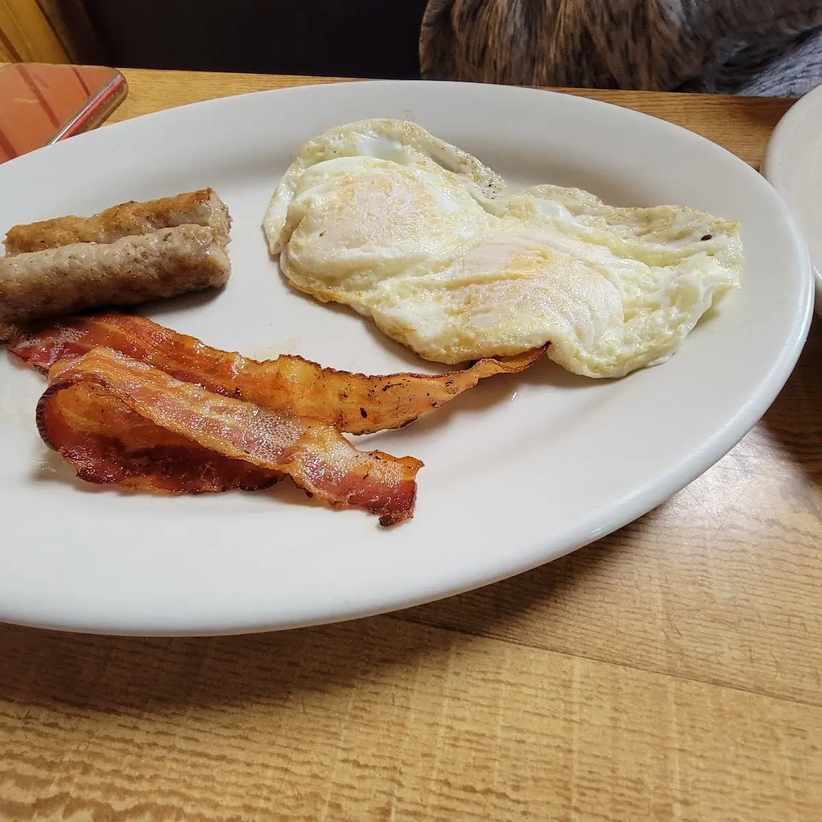 Eggs Bacon Sausage