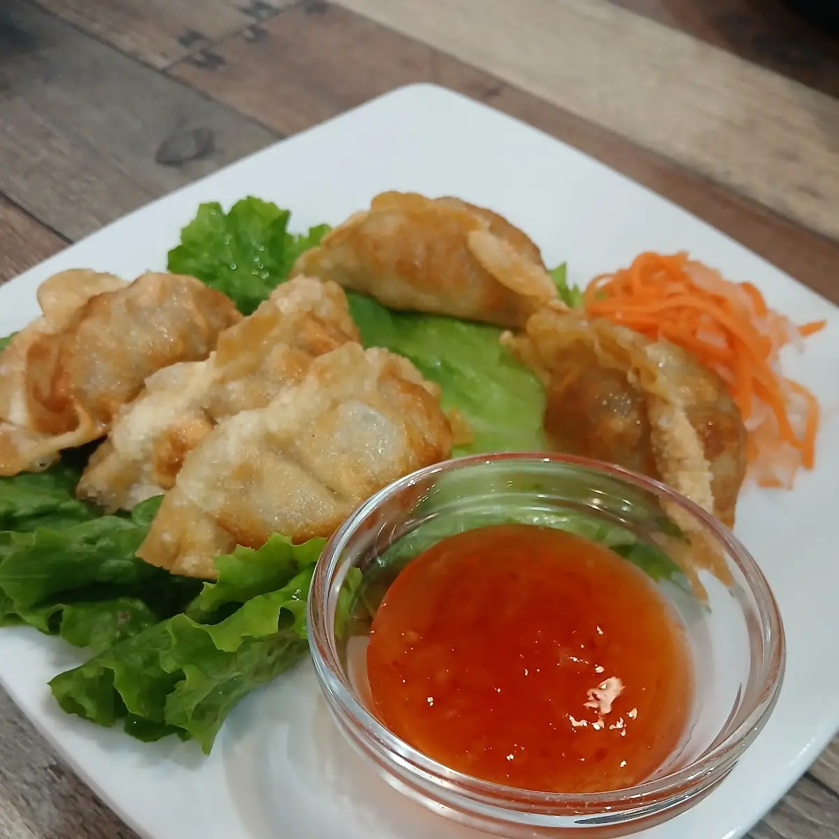 Fried Dumpling 5 Piece Bánh Sủi Cảo Chiên