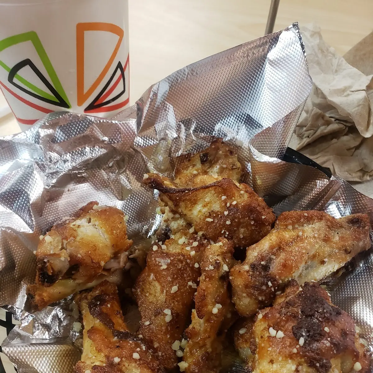 Garlic Parmesan Wings