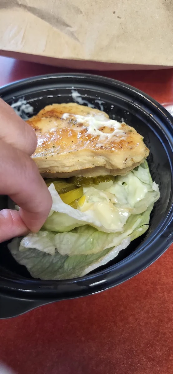 Grill Chicken Sandwich Combo