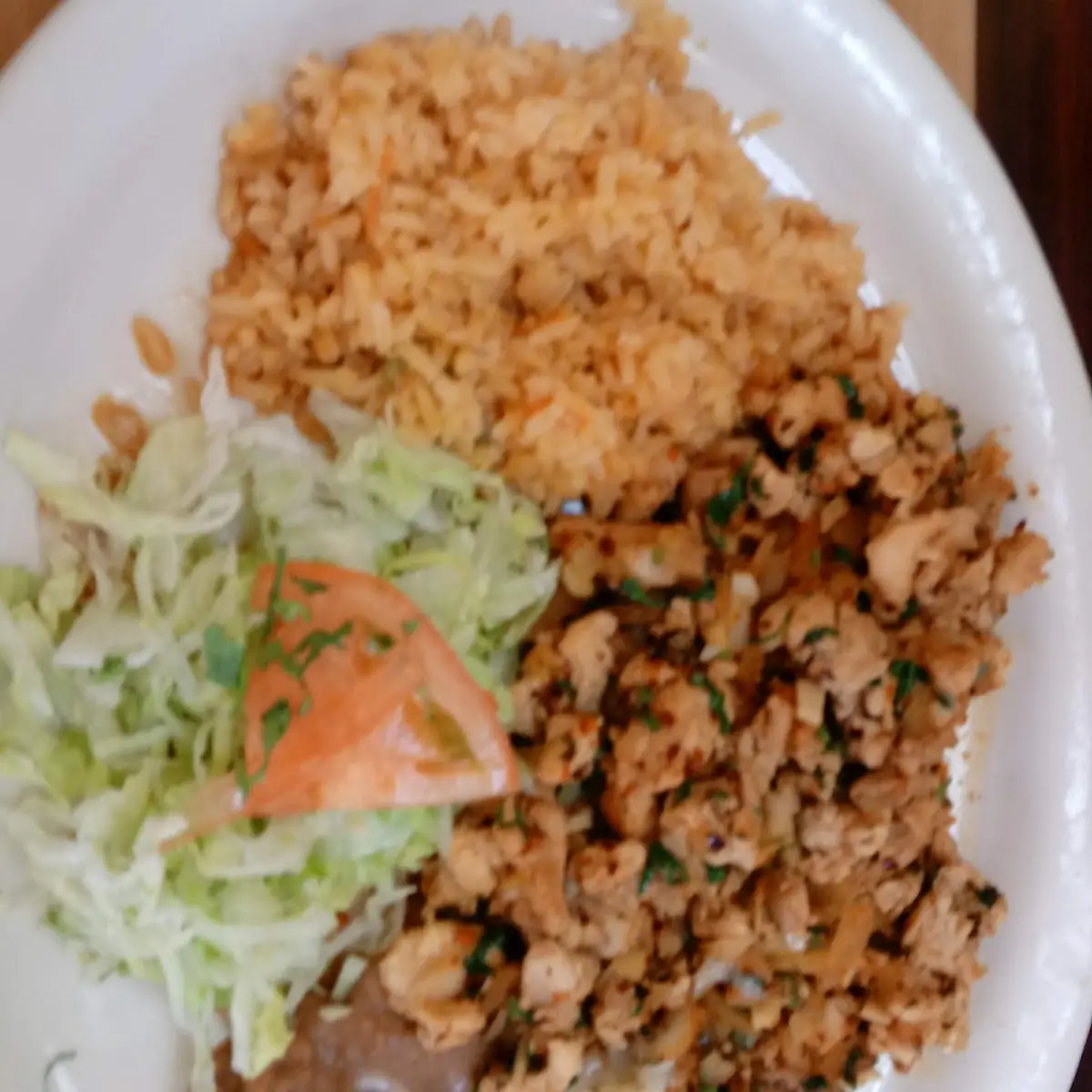 Rice & Refried Beans
