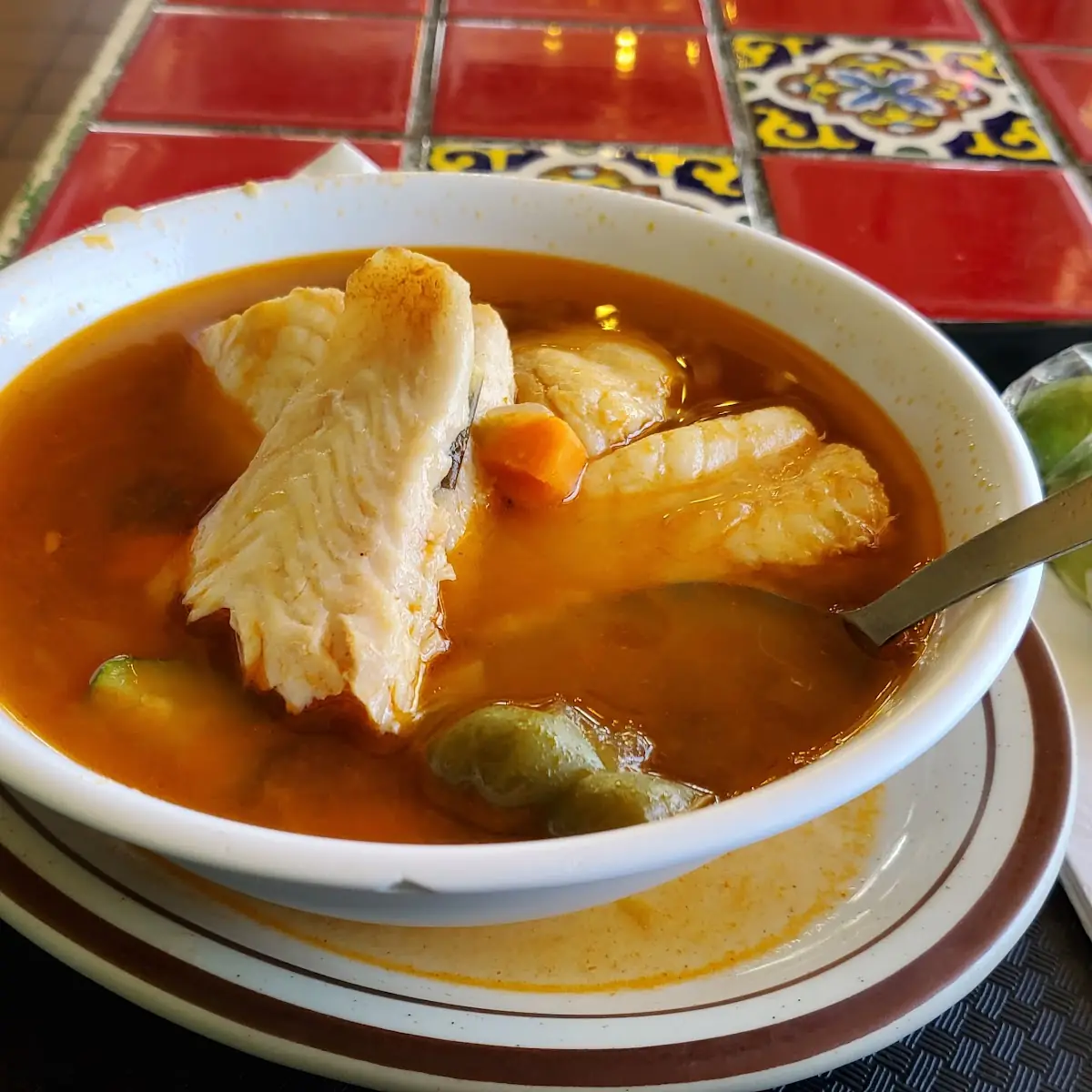 Fish Soup Caldo de Pescado
