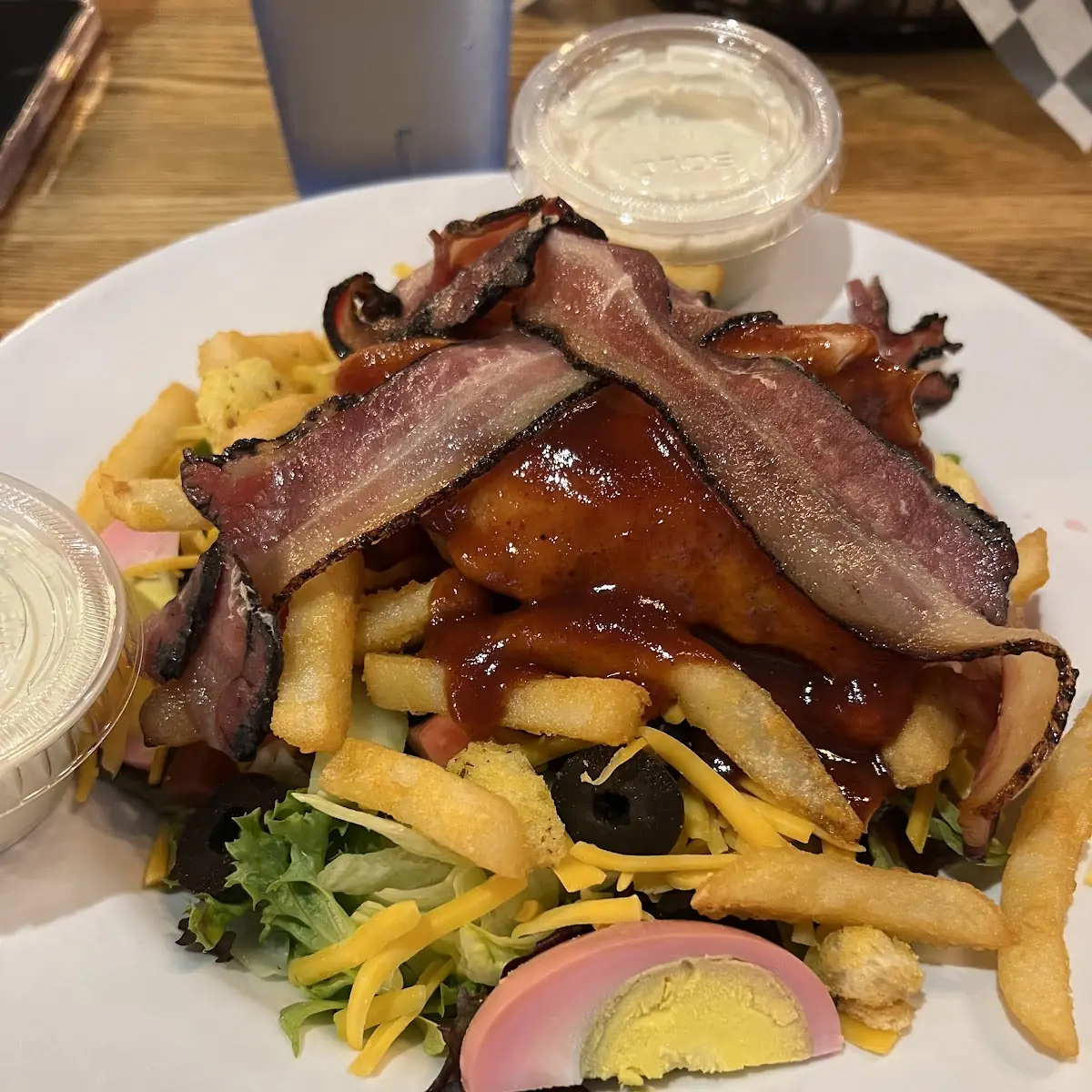 BBQ Ranch Chicken Salad