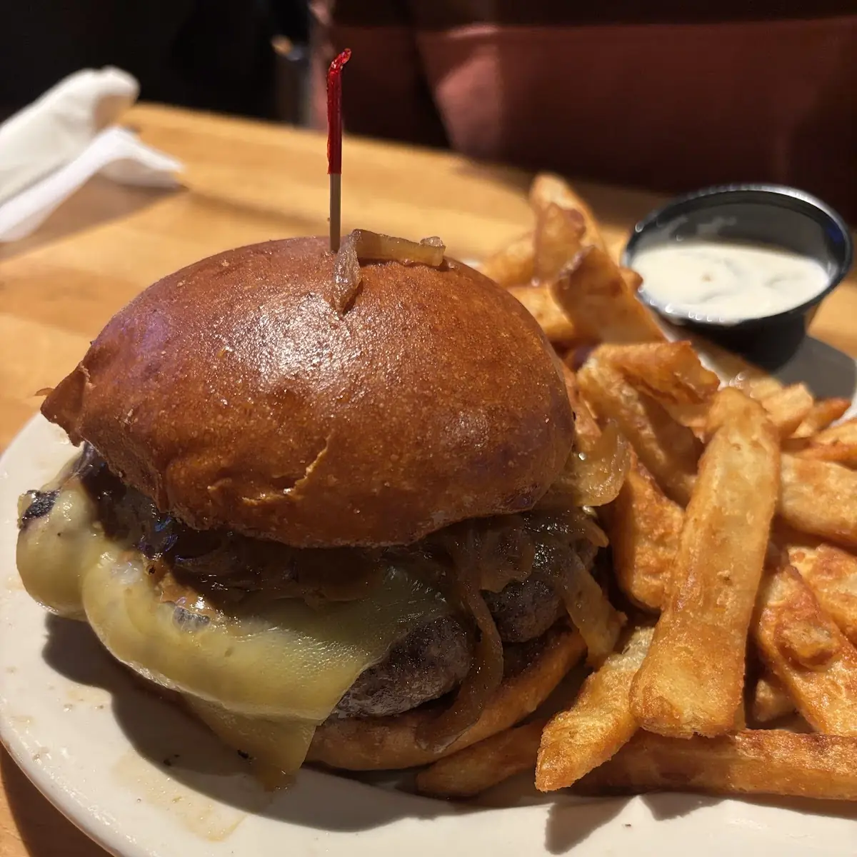 Beer Cheese Burger
