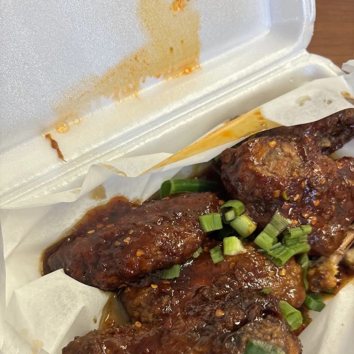 Honey Chili Wings