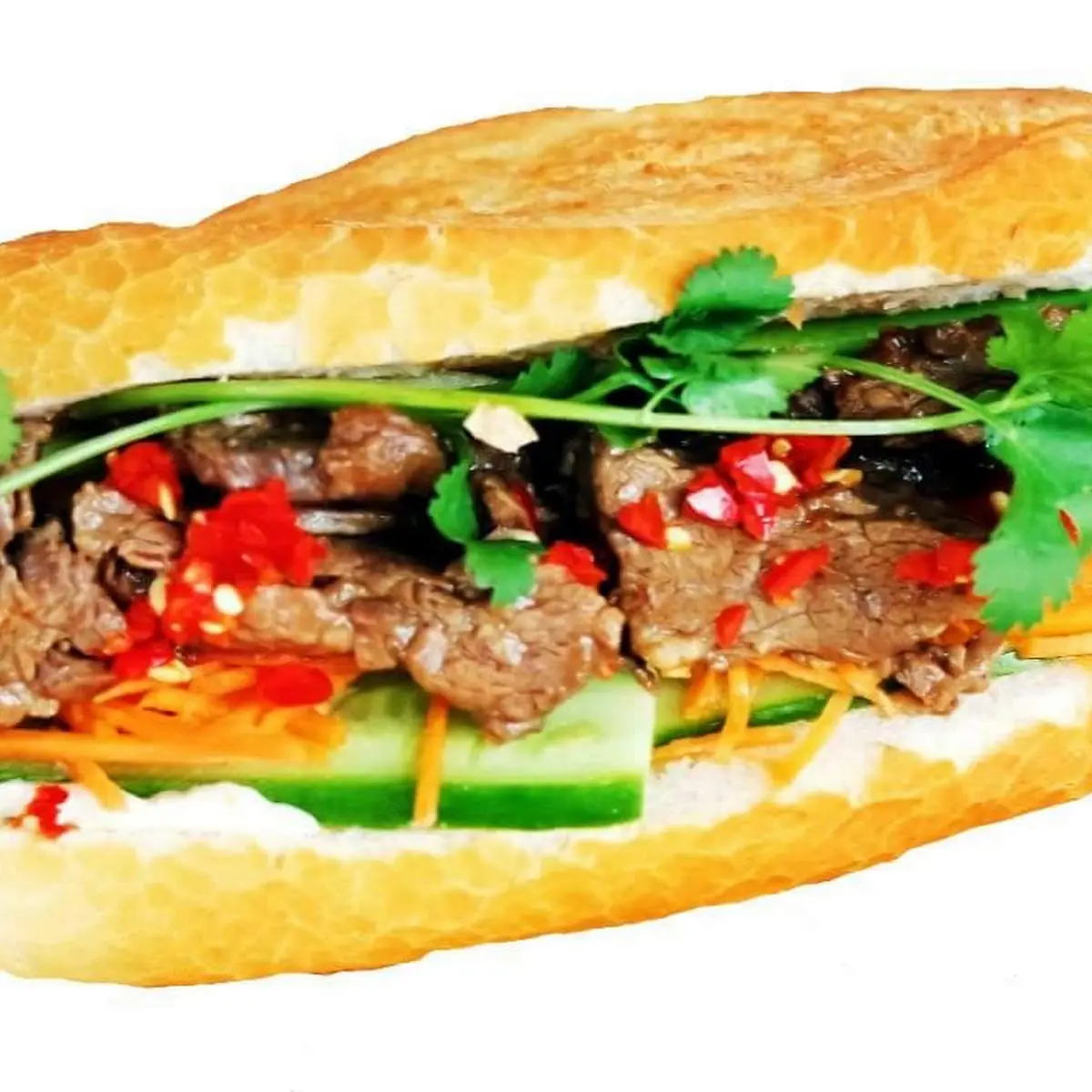 Vegetarian Sandwich Banh MI Chay