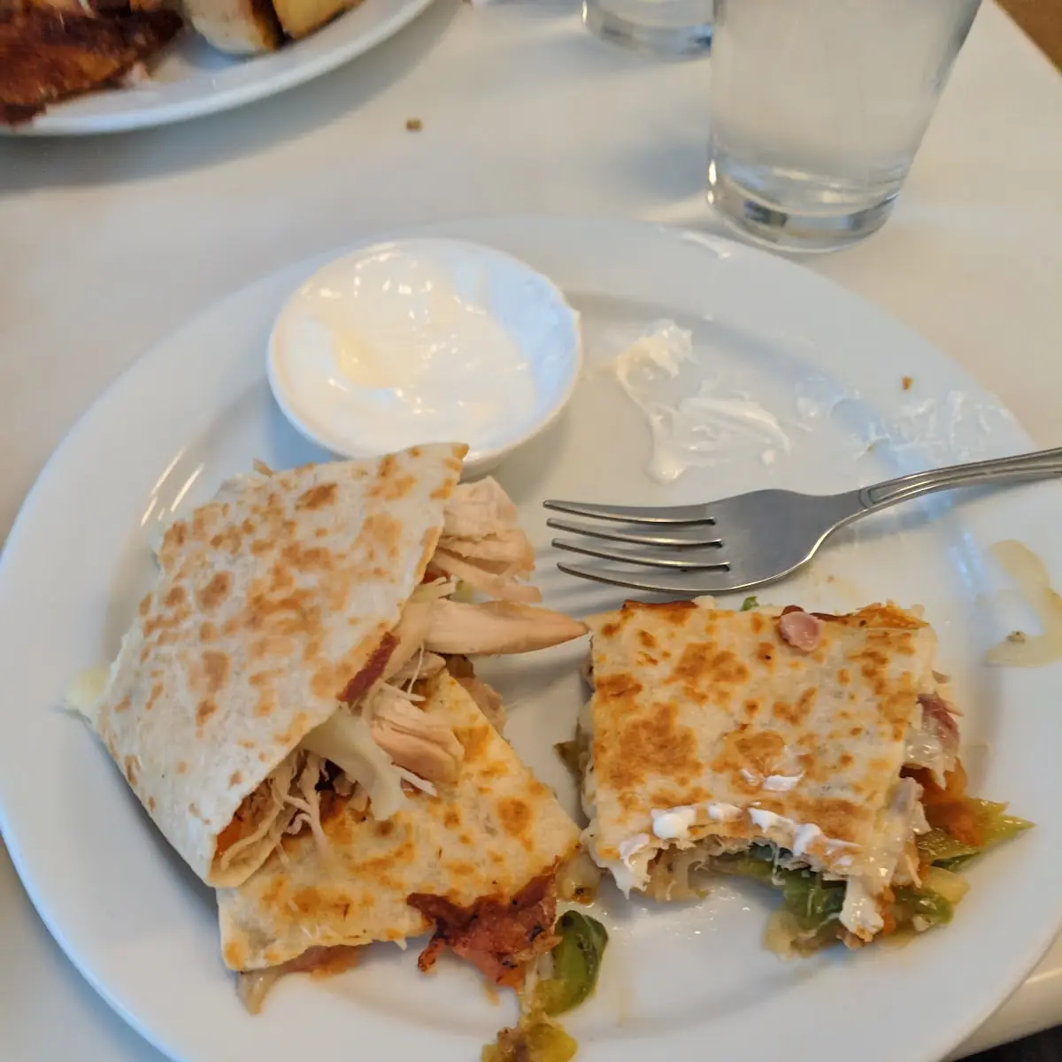 Rotisserie Chicken Quesadilla