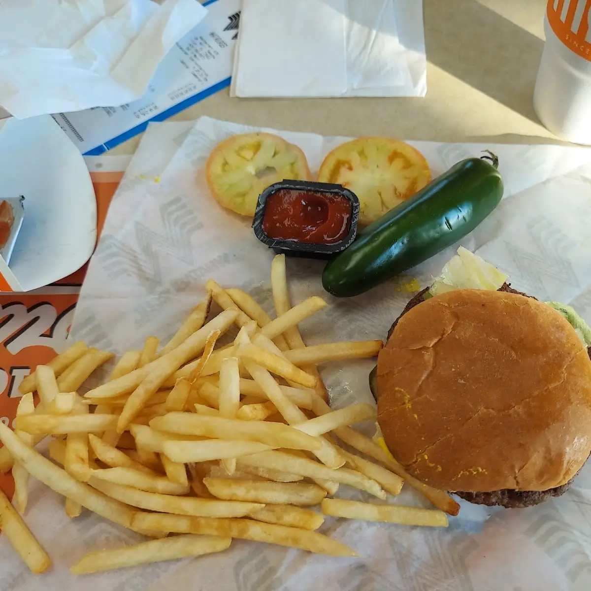 Whataburger Spicy Chicken Sandwich Combo