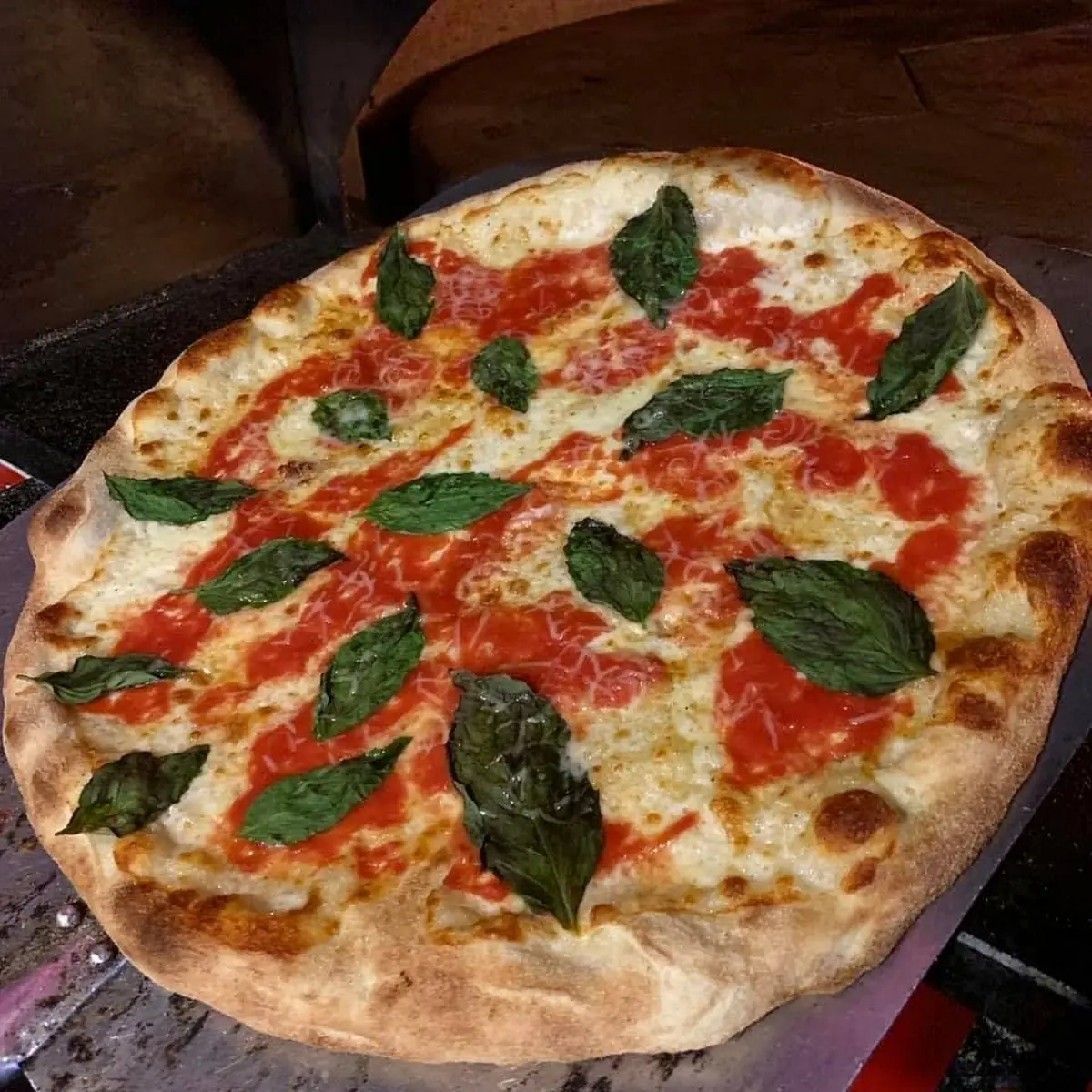 Pepperoni Pizza with Spinach