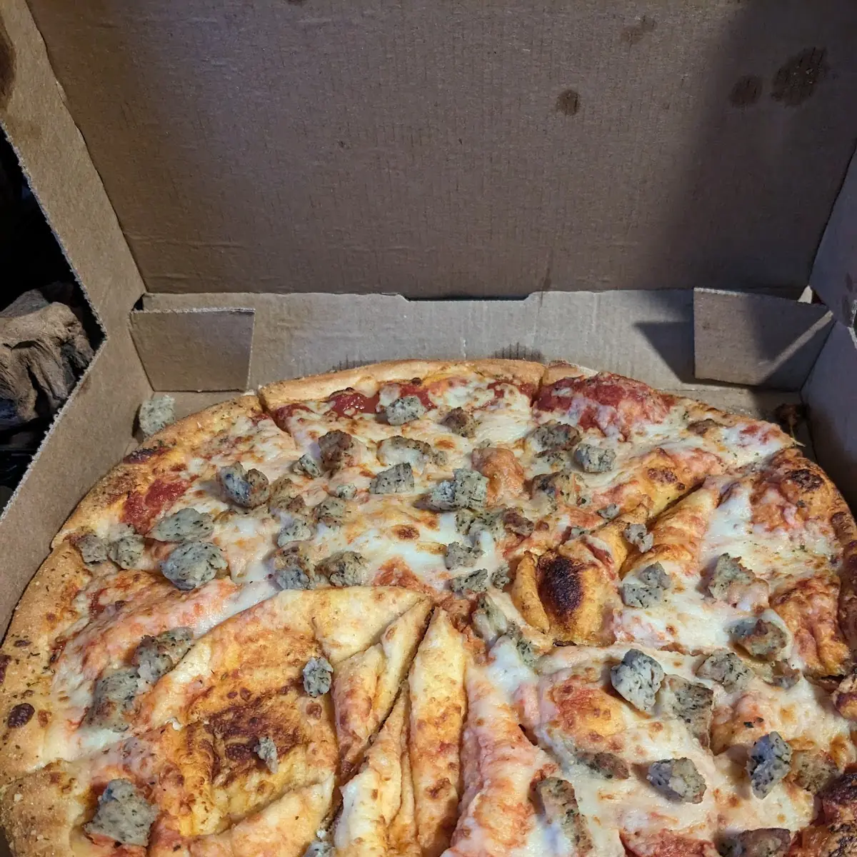 Pepperoni and Sausage Pizza