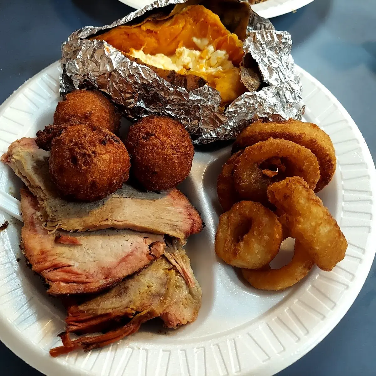 Sliced Pork Hushpuppys
