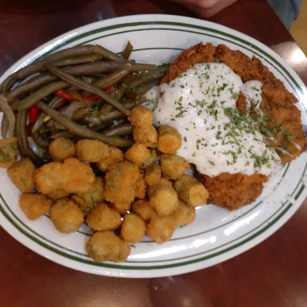 Chicken Fried Steak Salad