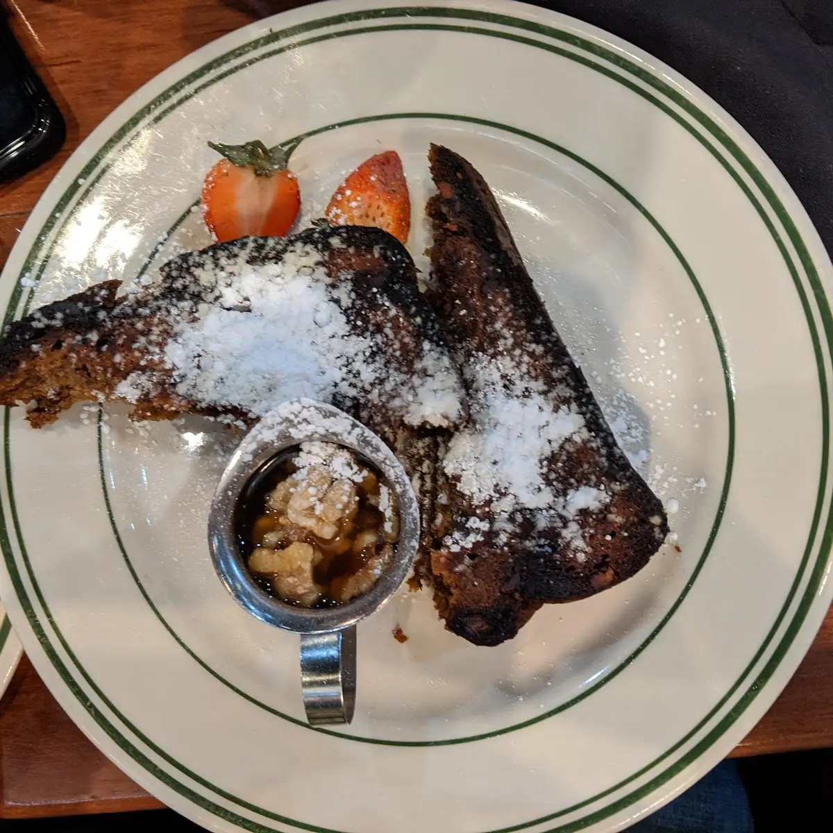 Grilled Banana Bread