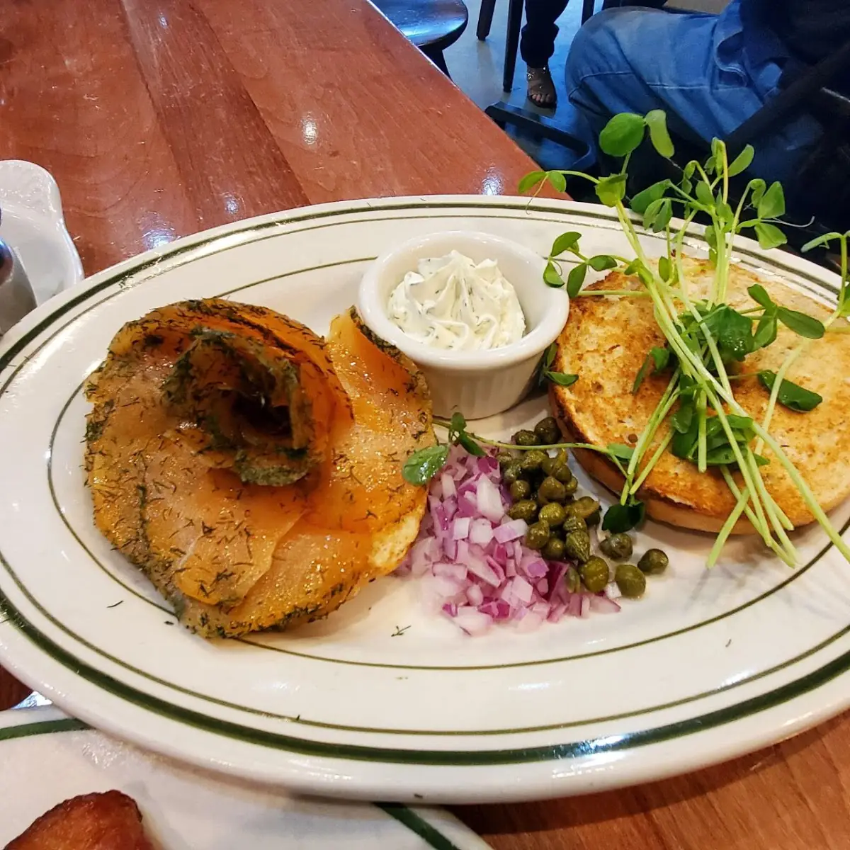 House Cured Salmon Bagel