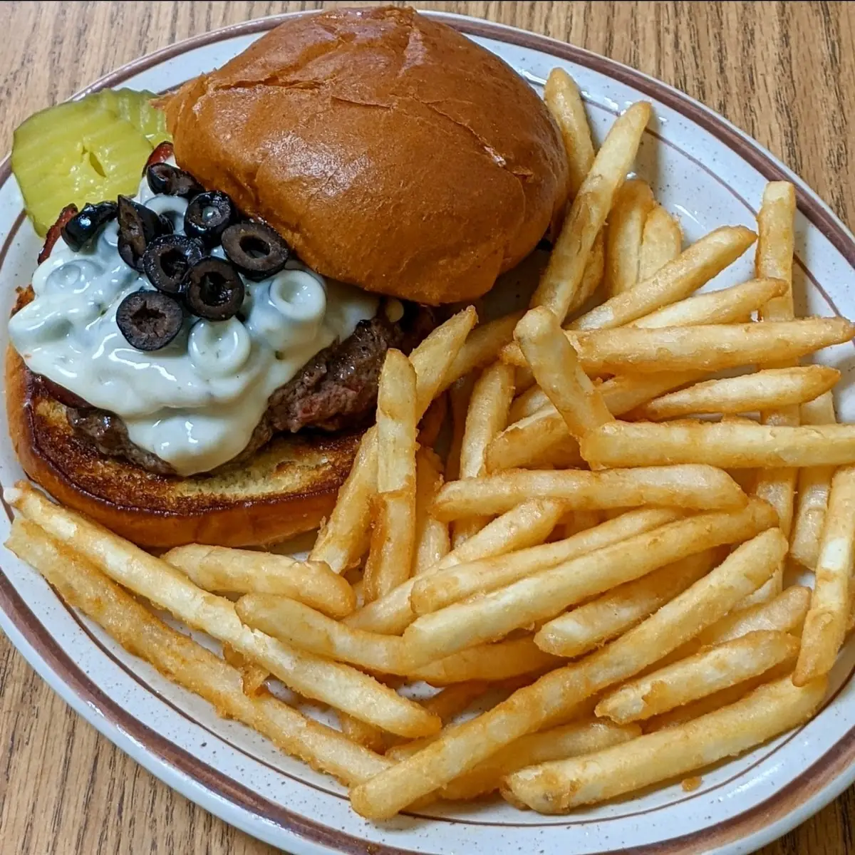 Mushroom & Swiss Burger