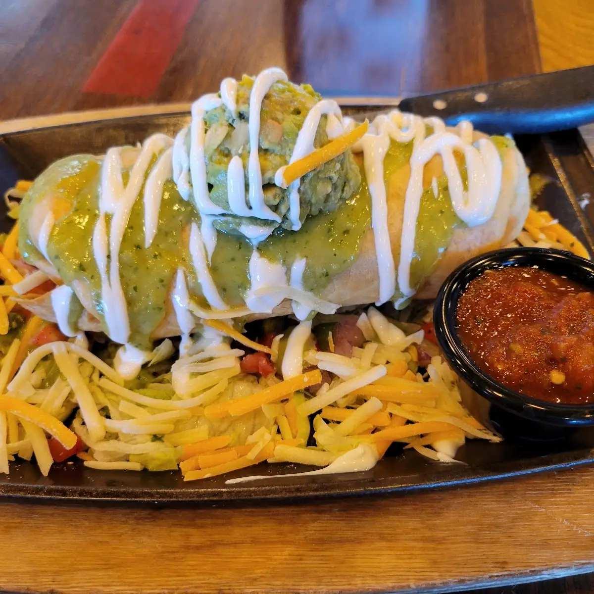 Vegan Chicken Chimichanga