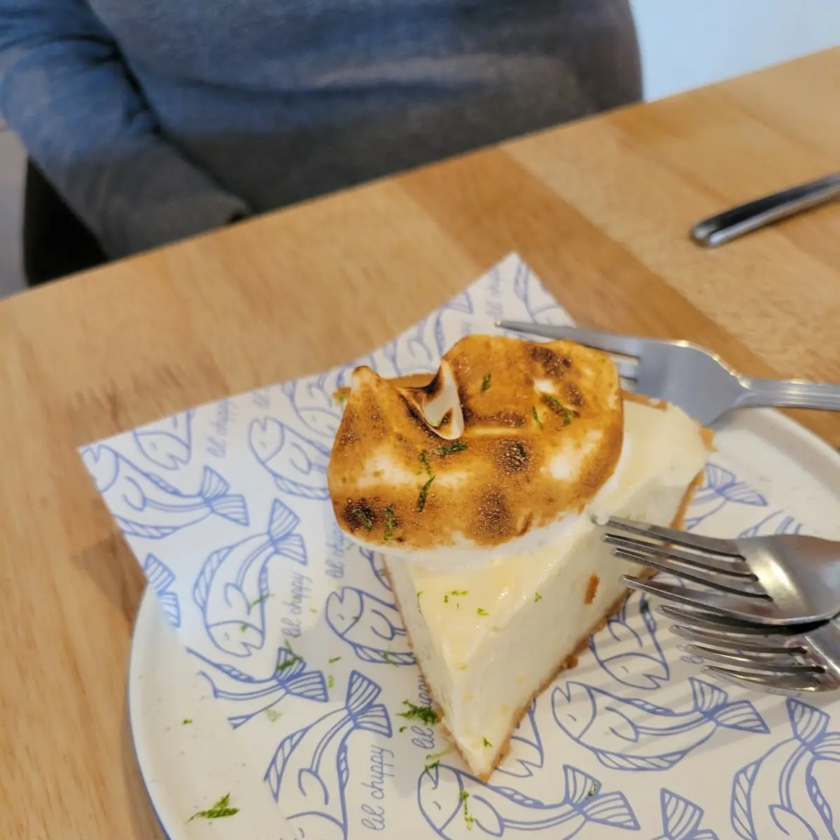 Key Lime Pie with Marshmallow Topping