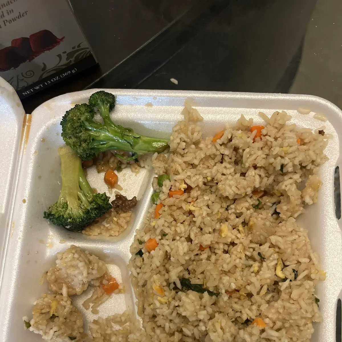Mixed Vegetables Brown Steamed Rice