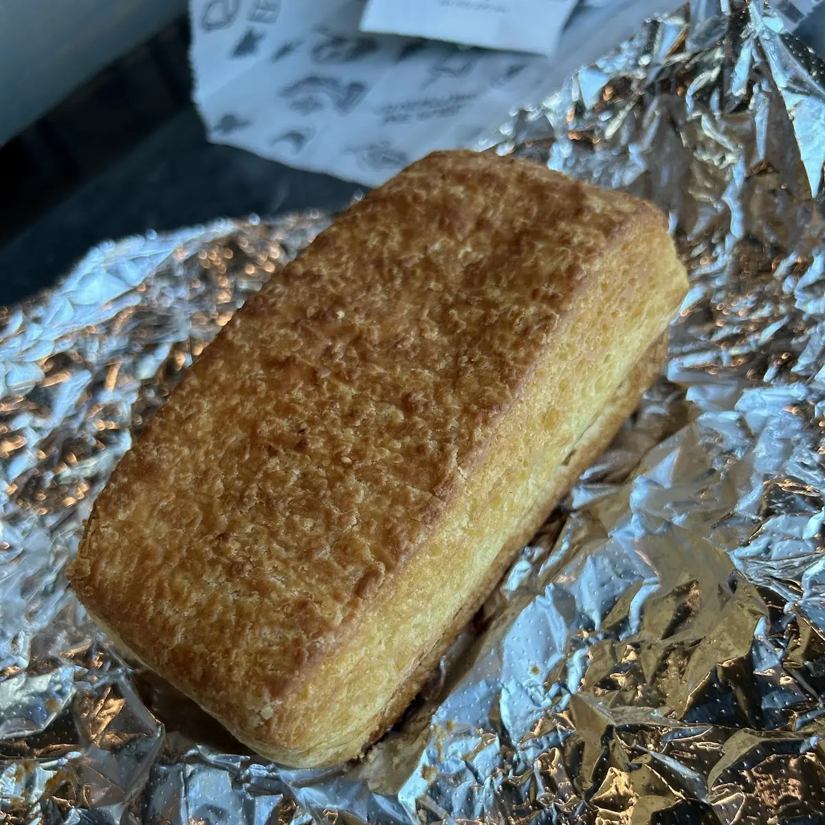Ham and Cheese Croissant Sandwich