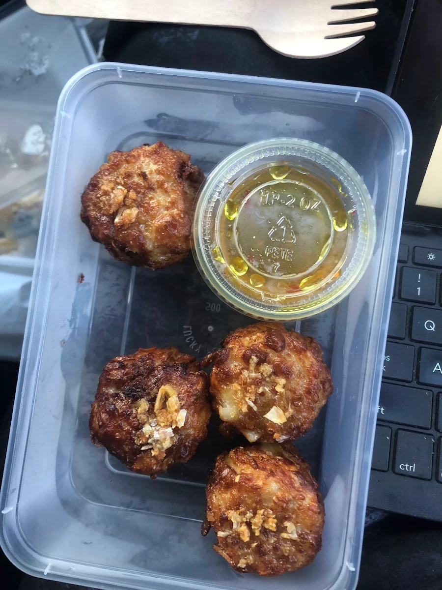 Fried Dim Sims, Moruya Thai Restaurant