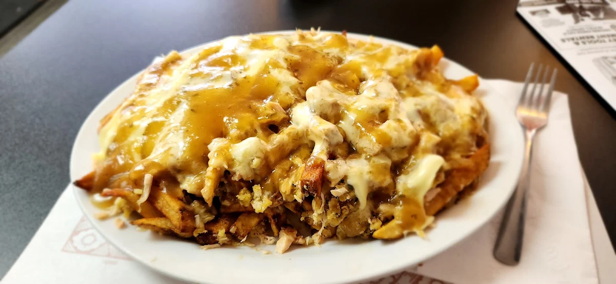 Turkey Stuffing Poutine, Mickey D's