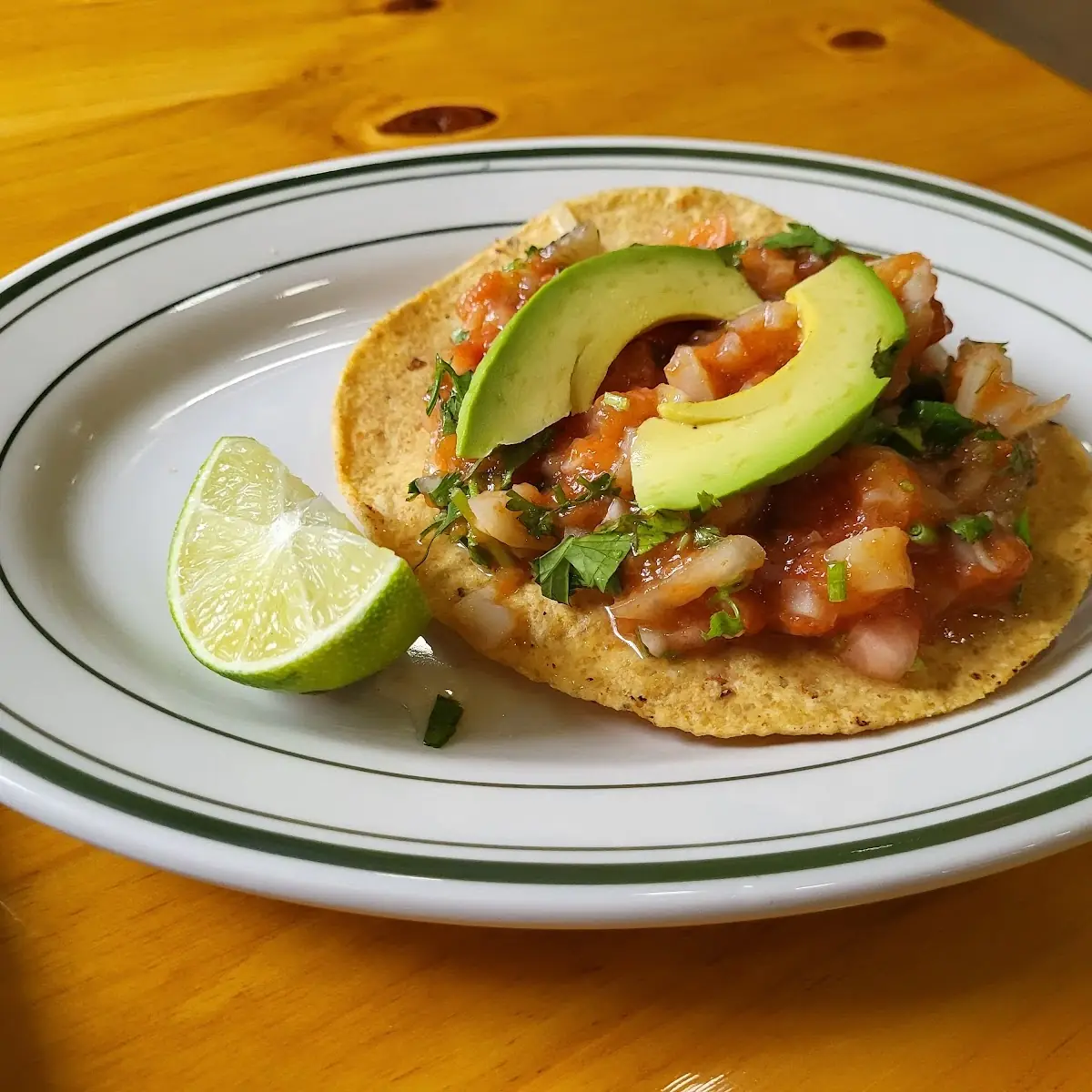 Ceviche Tostada