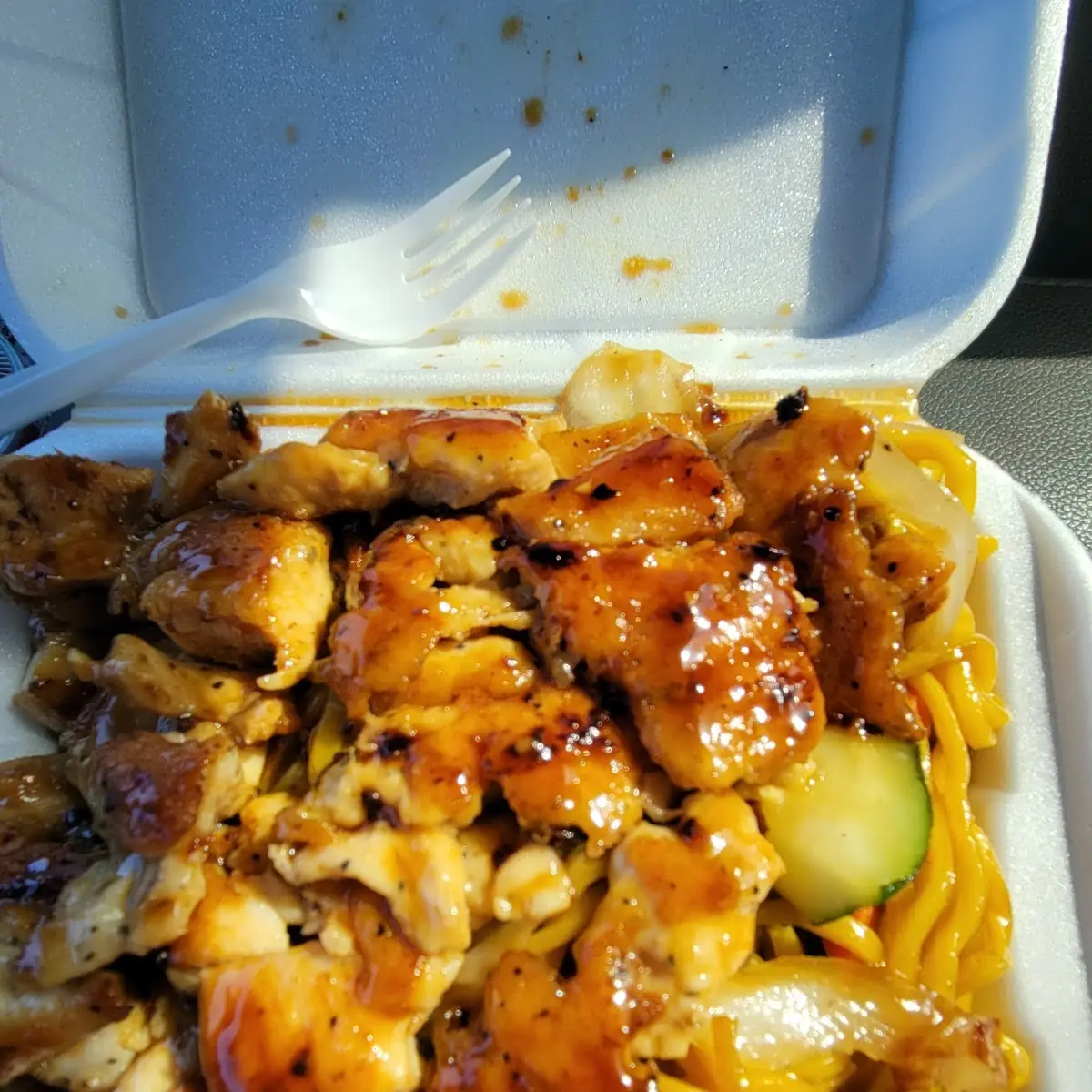 Hibachi Chicken Noodle