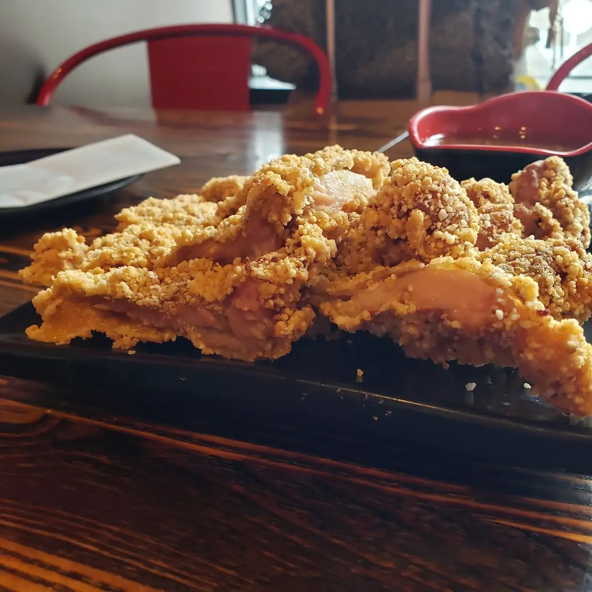 Crispy Chicken Breast with Chili Sauce