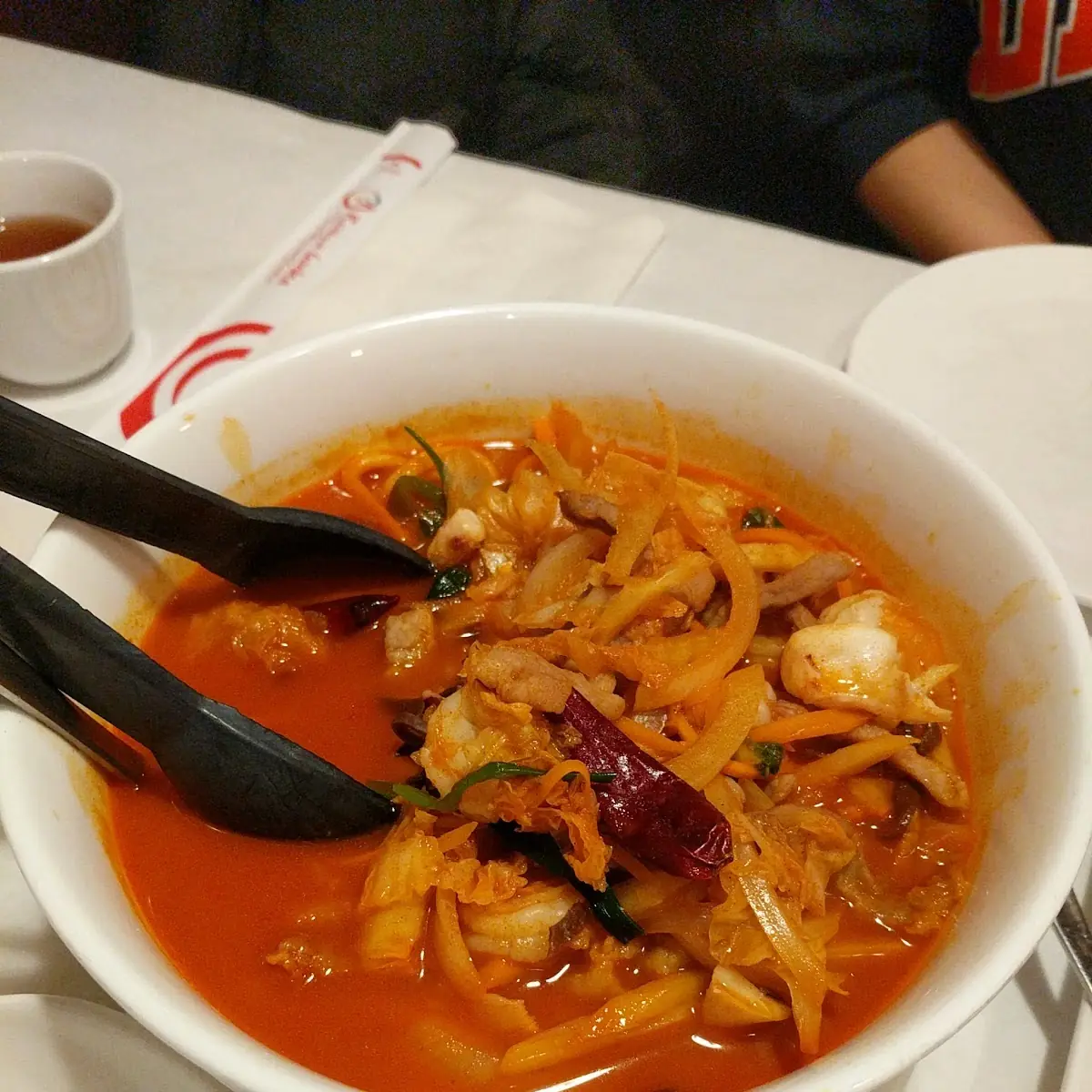 Spicy Seafood Noodle Soup
