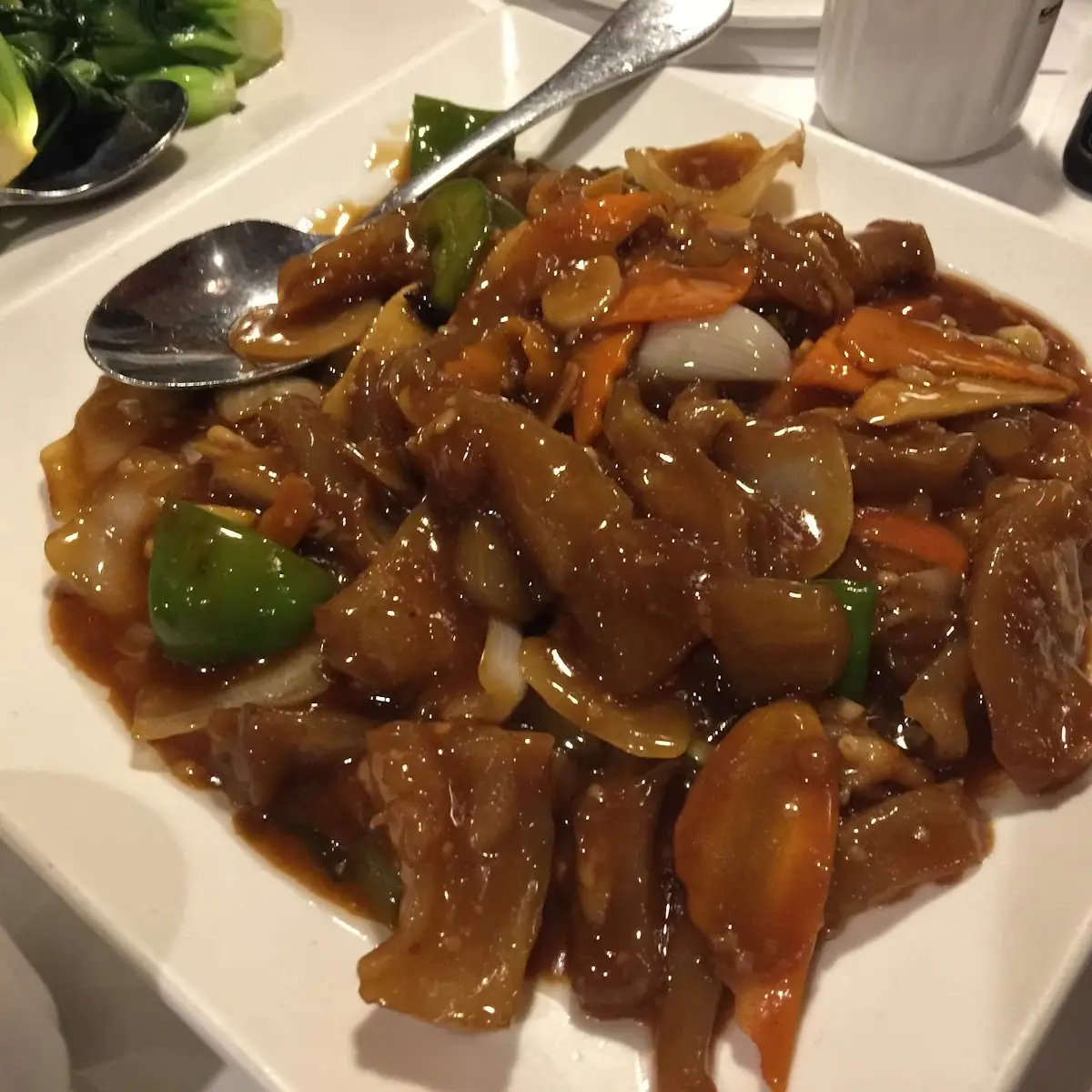 Stewed Beef Tendon in Oyster Sauce