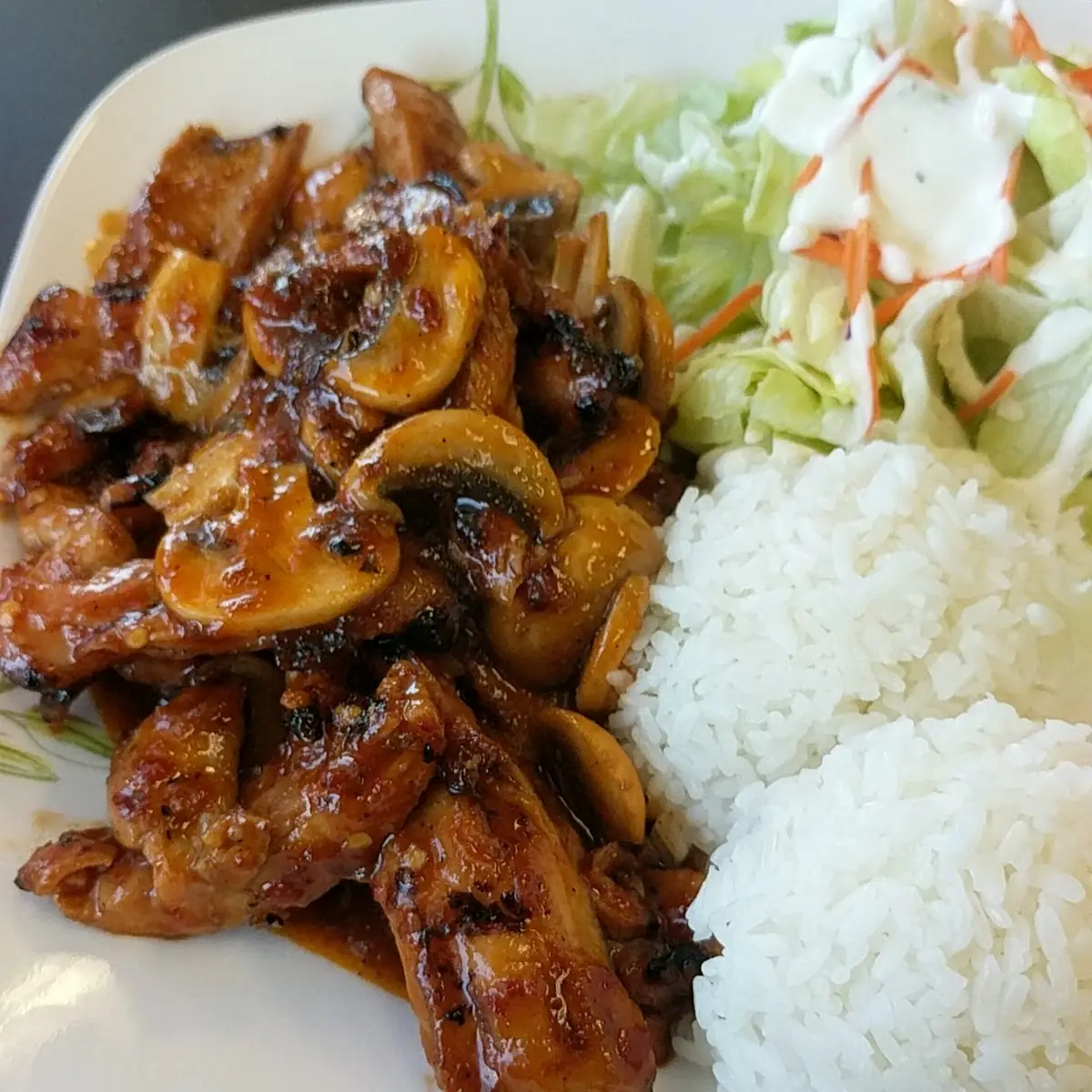 Spicy Mushroom Chicken